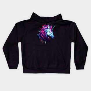 Creepy Unicorn Kids Hoodie